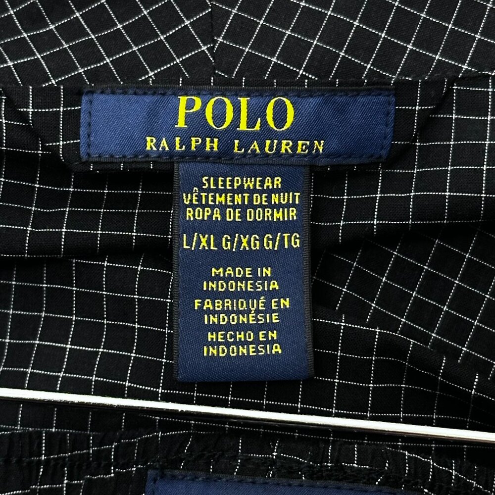 Polo Ralph Lauren Matching Grid Pattern Pajama Set - Picture 10 of 13